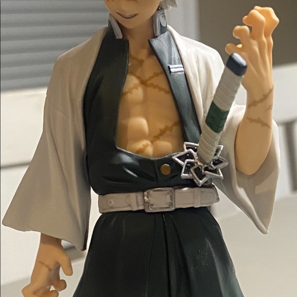 Banpresto Demon Slayer Kimetsu no Yaiba Figure Sanemi Shinazugawa - Picture 3 of 10